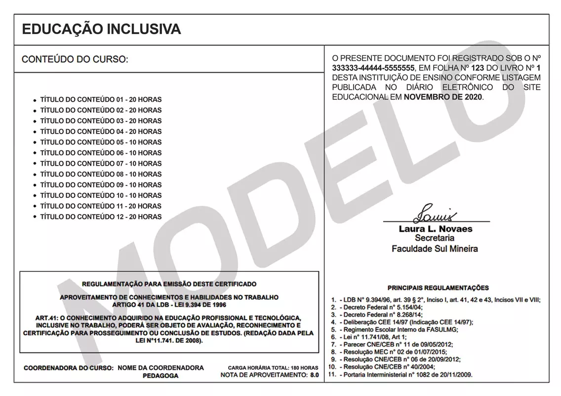 CURSOS CERTIFICADO GRATUITO - Certificado FasulMG